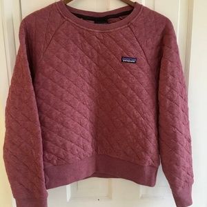 Patagonia | Quilted Crewneck (medium). Worn 1x
